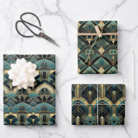Motif géométrique Art Déco