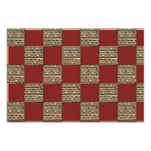 Motif géométrique damier moderne