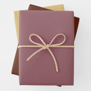 Feuille De Papier Cadeau Motif or Rose métallique