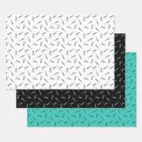 Motifs de la liste des ciseaux et combs Turquoises