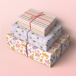 Feuille De Papier Cadeau Motifs d'Halloween et d'automne