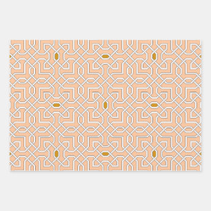Feuille De Papier Cadeau motifs géométriques islamiques