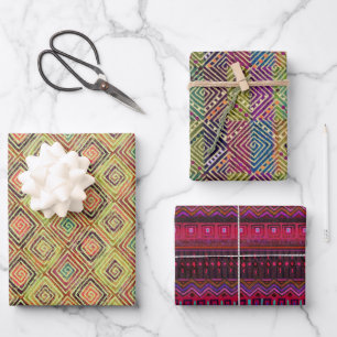 Feuille De Papier Cadeau Motifs inspirés par les boues