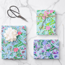 Nantucket Preppy Palm Beach Motif Imprimer