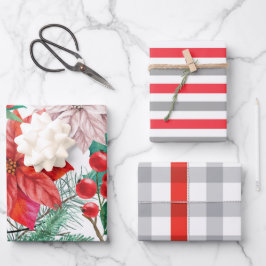 Feuille De Papier Cadeau Noël