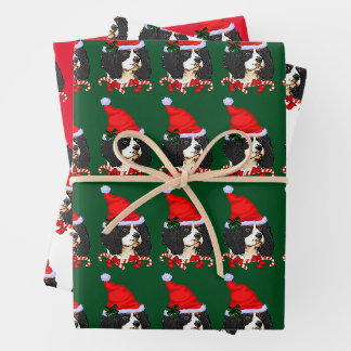 Feuille De Papier Cadeau Noël Cavalier King Charles Spaniel