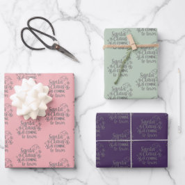 Feuille De Papier Cadeau Noël coloré