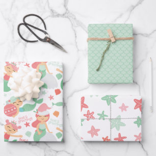 Feuille De Papier Cadeau Noël de la mère