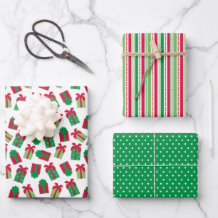 Feuille De Papier Cadeau Noël présent