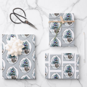 Feuille De Papier Cadeau Noël Skye Terrier