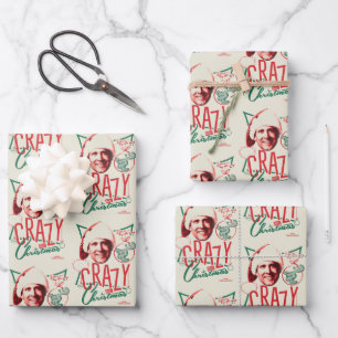 Feuille De Papier Cadeau Noël Vacances Fou À propos de Noël