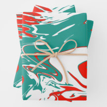 Noëls en marbre blanc et vert