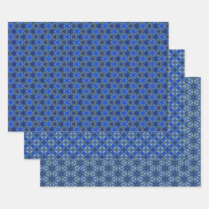 Feuille De Papier Cadeau Nuages de Cubicle