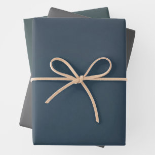 Feuille De Papier Cadeau Nuances festives modernes vintage chic simples