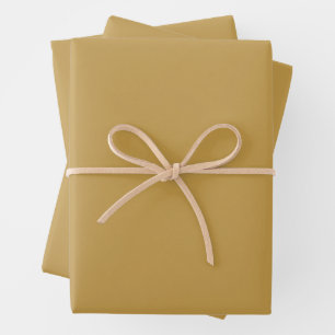 Feuille De Papier Cadeau Or aztèque simple