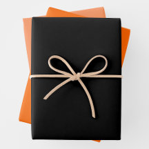 Orange Tendance, Orange Clair et Noir Complémentai