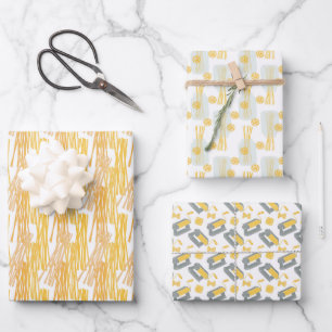 Feuille De Papier Cadeau Pâtes cool faisant carrelage