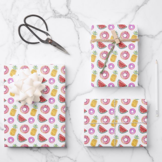 Feuille De Papier Cadeau Pattern (Recto)