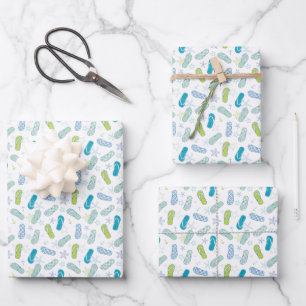 Feuille De Papier Cadeau Patters à bascule
