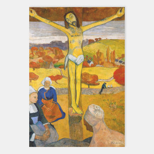 Feuille De Papier Cadeau Paul Gauguin - Le Christ Jaune