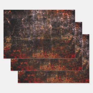 Feuille De Papier Cadeau Pays Rustique coloré Texture Vintage