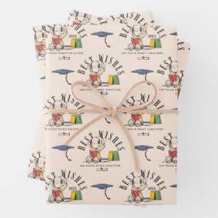 Feuille De Papier Cadeau Peanuts Snoopy Meilleurs Vœux Patron de Remise de 