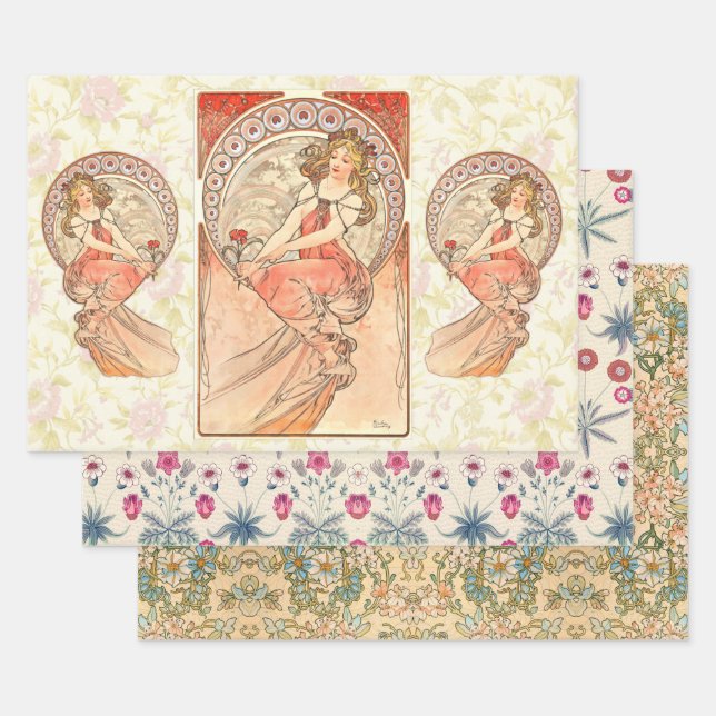 Feuille De Papier Cadeau Peinture, idées cadeaux (Lot)