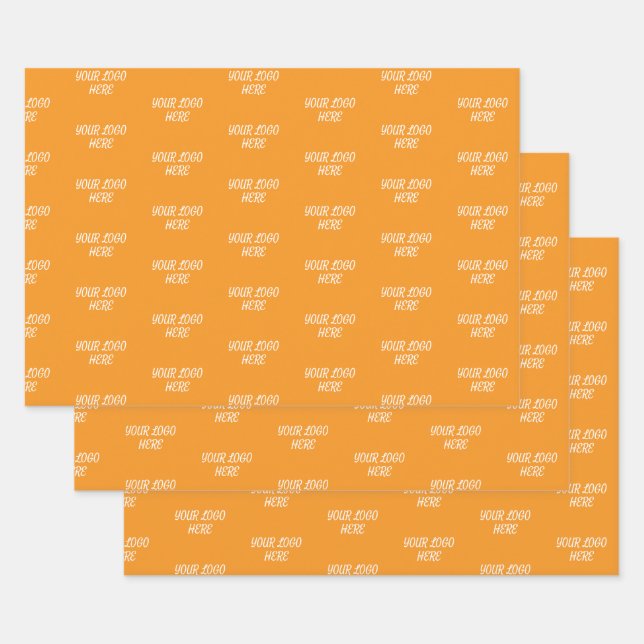 Feuille De Papier Cadeau Personalized Custom Your Logo Here Business Office (Lot)