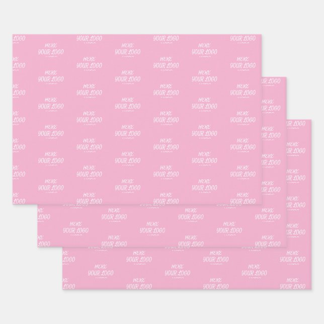 Feuille De Papier Cadeau Personalized Custom Your Logo Here Business Office (Lot)