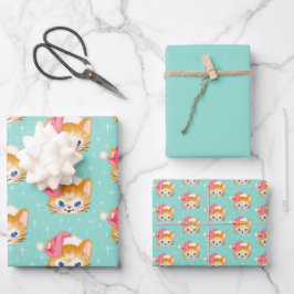 Feuille De Papier Cadeau Petit Roo