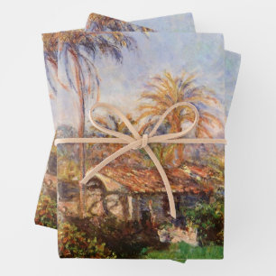Feuille De Papier Cadeau Petite ferme de campagne à Bordighera par Claude M