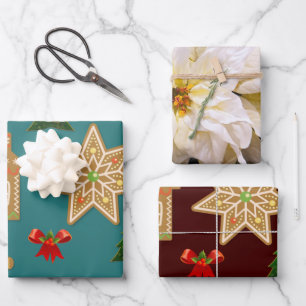 Feuille De Papier Cadeau Petits cadeaux de Noël