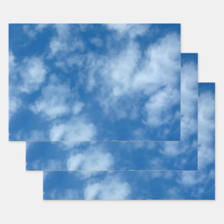 Feuille De Papier Cadeau Photographie de la nature en partie nuageuse