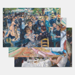 Feuille De Papier Cadeau Pierre-Auguste Renoir - Sélection de chefs-d'oeuvr