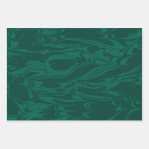 Feuille De Papier Cadeau Pins marbrés