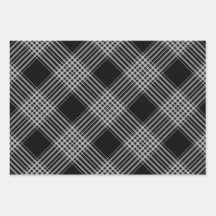 Plaque diagonale noire et blanche