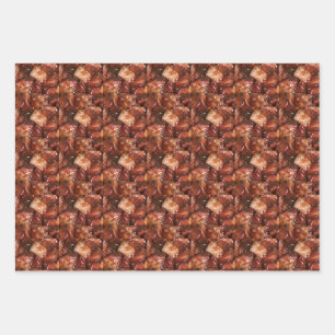 Feuille De Papier Cadeau Porc barbecue