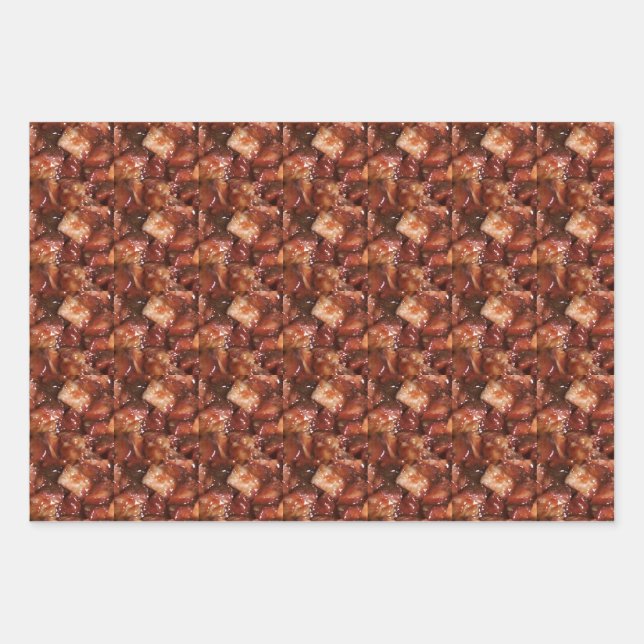 Feuille De Papier Cadeau Porc barbecue (Devant)