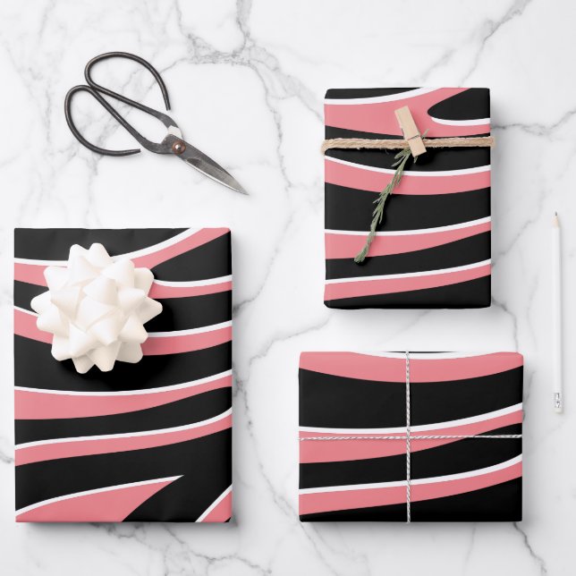Feuille De Papier Cadeau pour offrir avec plaisir (Recto)