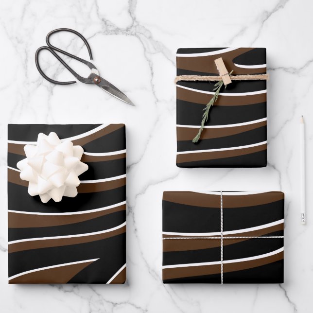 Feuille De Papier Cadeau pour offrir avec plaisir (Recto)