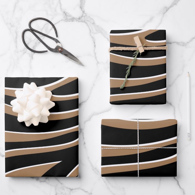 Feuille De Papier Cadeau pour offrir avec plaisir (Recto)