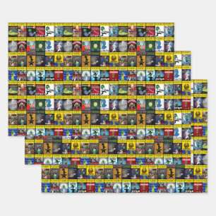 Feuille De Papier Cadeau Programmes théâtraux Zombie de Broadway