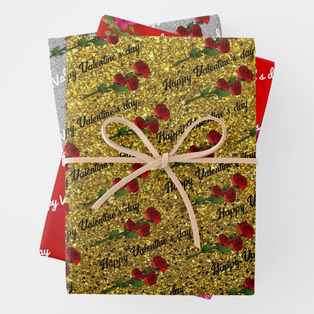 Feuille De Papier Cadeau Purple lover  (En situation)