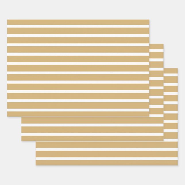 Feuille De Papier Cadeau Putty Neutral (Lot)