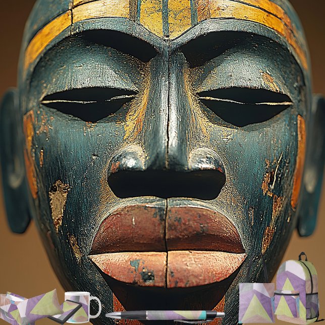 Feuille De Papier Cadeau Pyramid (Get the full "Pyramid" collection at: https://bit.ly/SmartArtZazzle. )