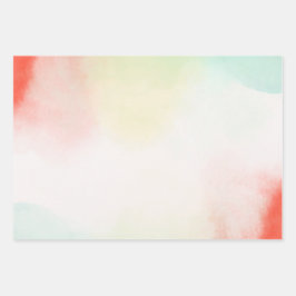 Feuille De Papier Cadeau Red Yellow Blush Tie