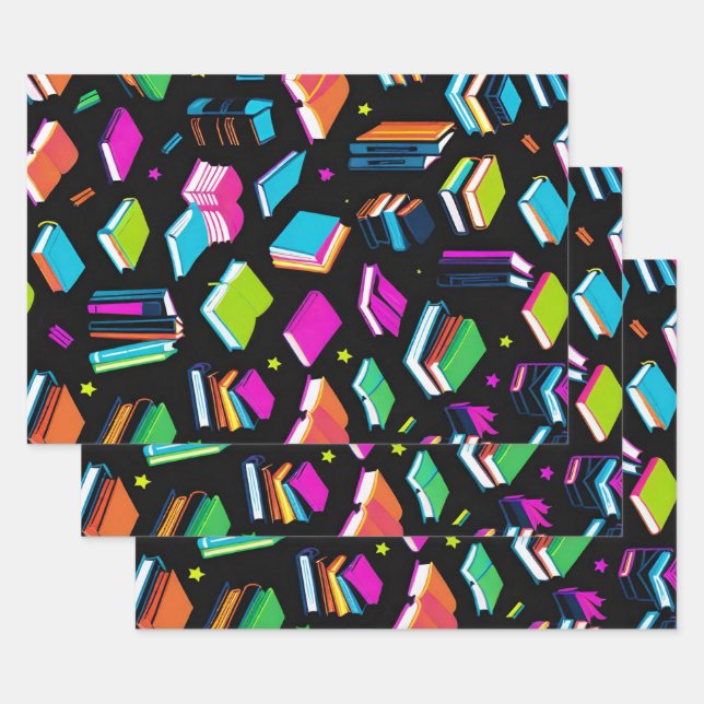 Feuille De Papier Cadeau Réservation Colorée (Lot)