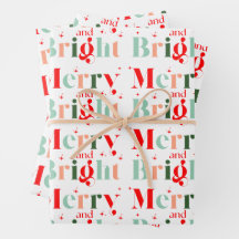 Retro Noël Joyeux et Lumineux