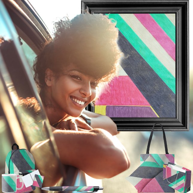 Feuille De Papier Cadeau Road (Get the full "Road" collection at: https://bit.ly/SmartArtZazzle. )