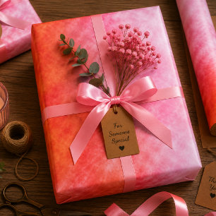 Feuille De Papier Cadeau Roseflare
